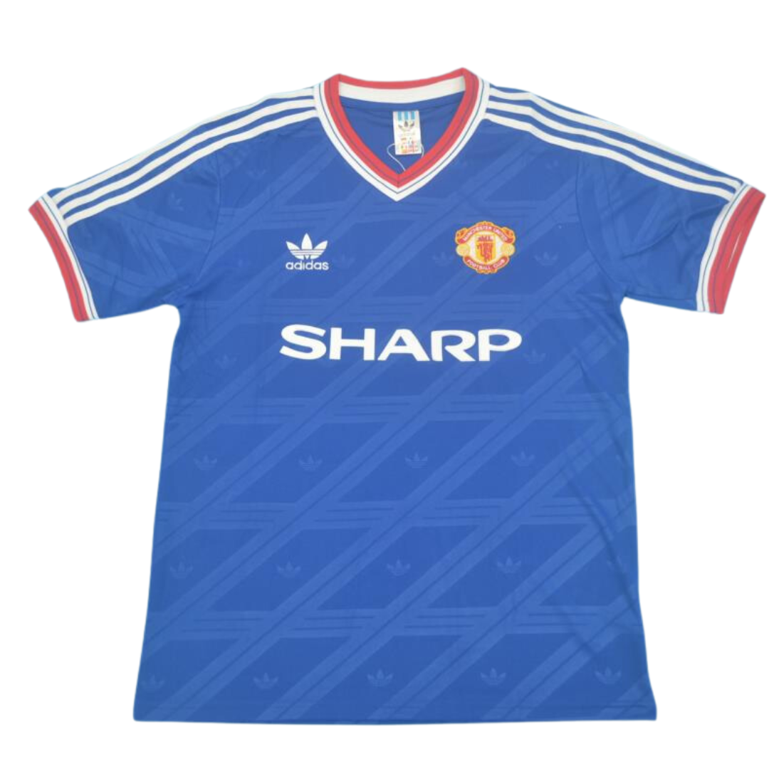 Camisa Manchester United Away 86/88 - Versão Retrô "Beckham" Nº 7