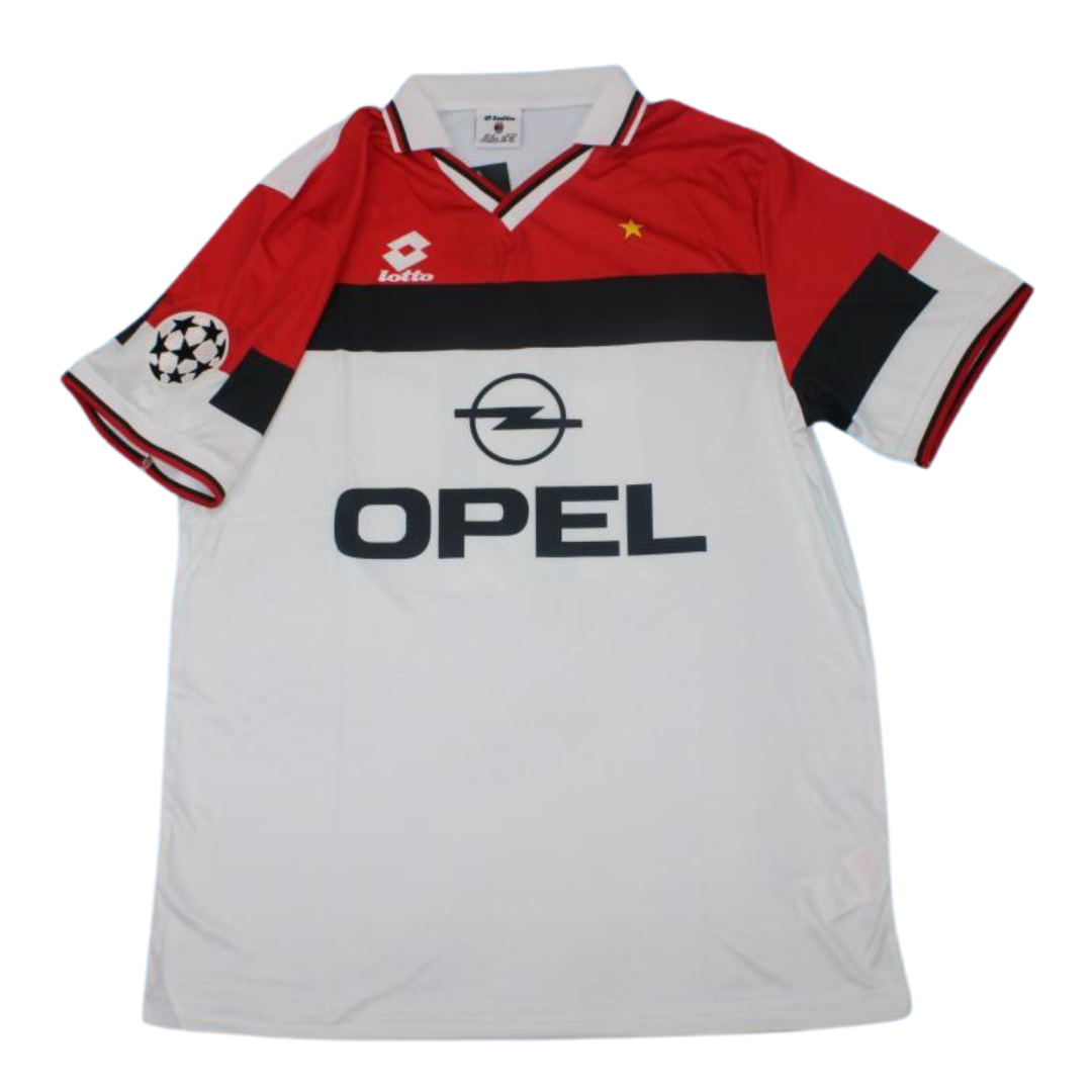 Camisa Retrô Milan Away  UCL Versão 94/95 N°.9