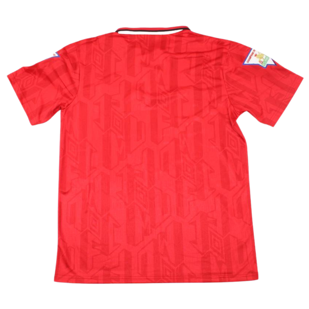 Camisa Manchester United Champions Home 92/93 - Versão Retrô