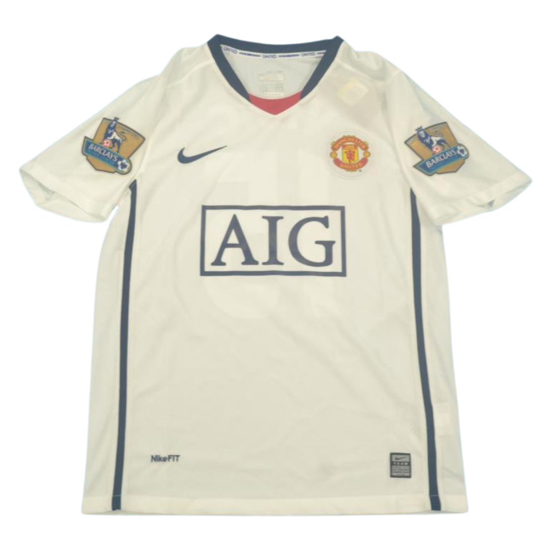 Camisa Manchester United Away 08/09 - Versão Retrô "Vidic" Nº 15