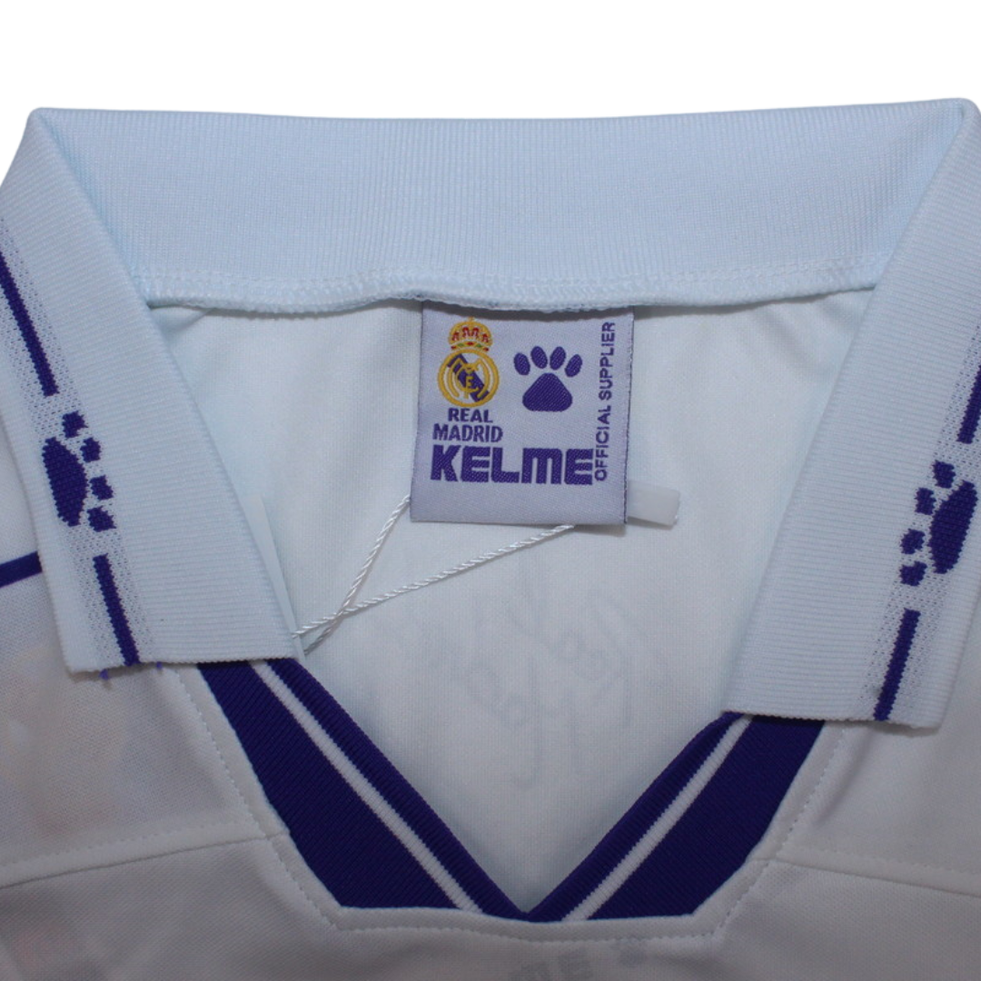 Camisa Real Madrid Manga Longa Home 94/96 - Versão Retrô