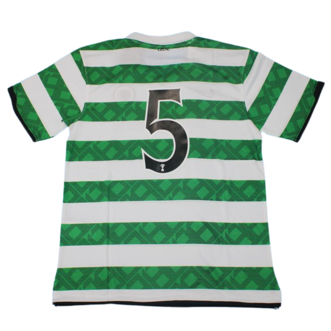 Camisa Celtic Home 10/12 - Versão Retrô Nº 5