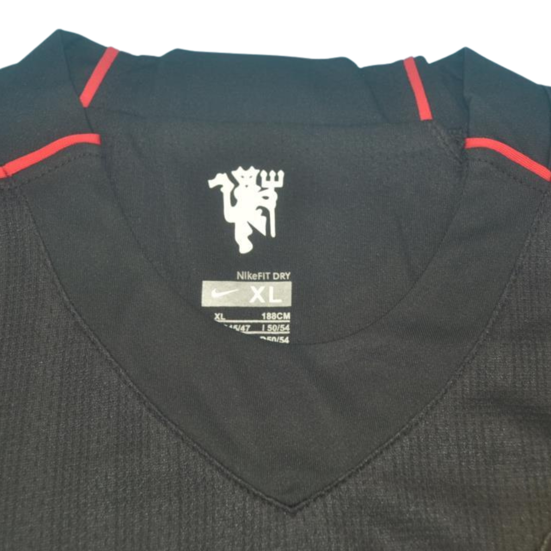 Camisa Manchester United Manga Longa 07/08 - Versão Retrô