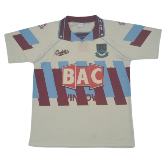 Camisa West Ham Away 91/92 - Versão Retrô