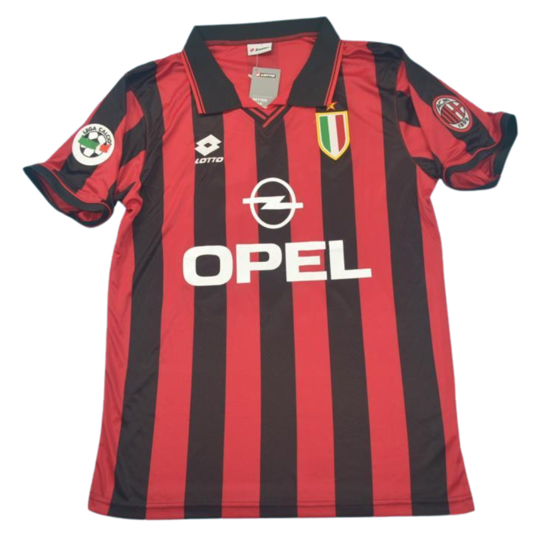 Camisa Retrô Milan Home 96/97 "Baggio" N°.18