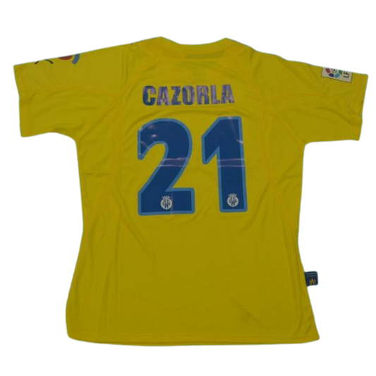 Camisa Villarreal Home 05/06 - Versão Retrô "Cazorla" Nº 21