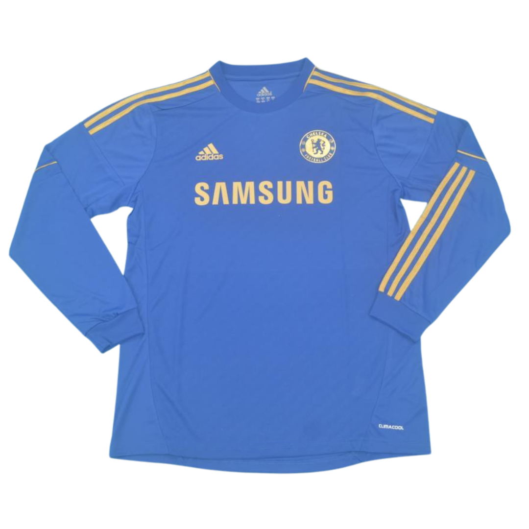 Camisa Chelsea Manga Longa Home 12/13 - Versão Retrô