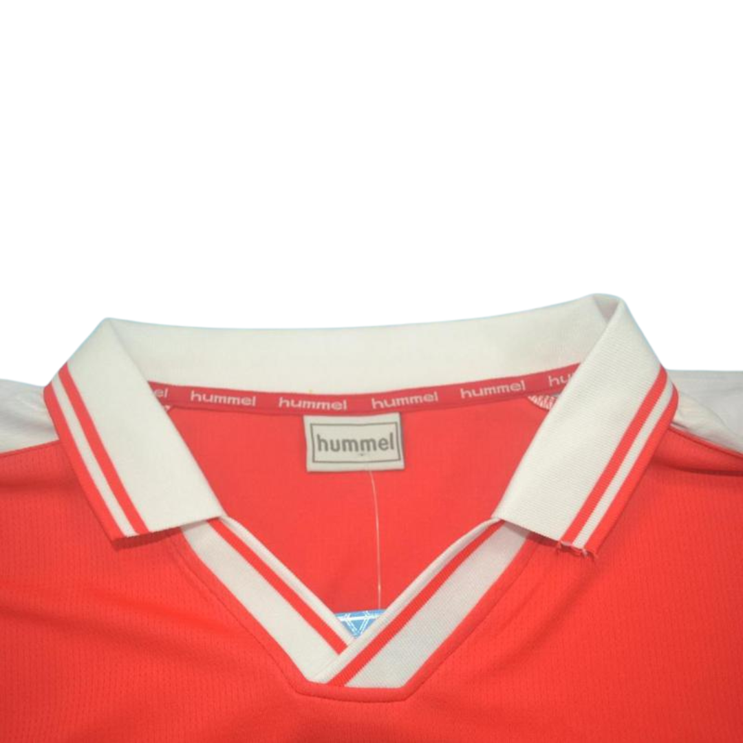 Camisa Dinamarca Home 1988 - Versão Retrô