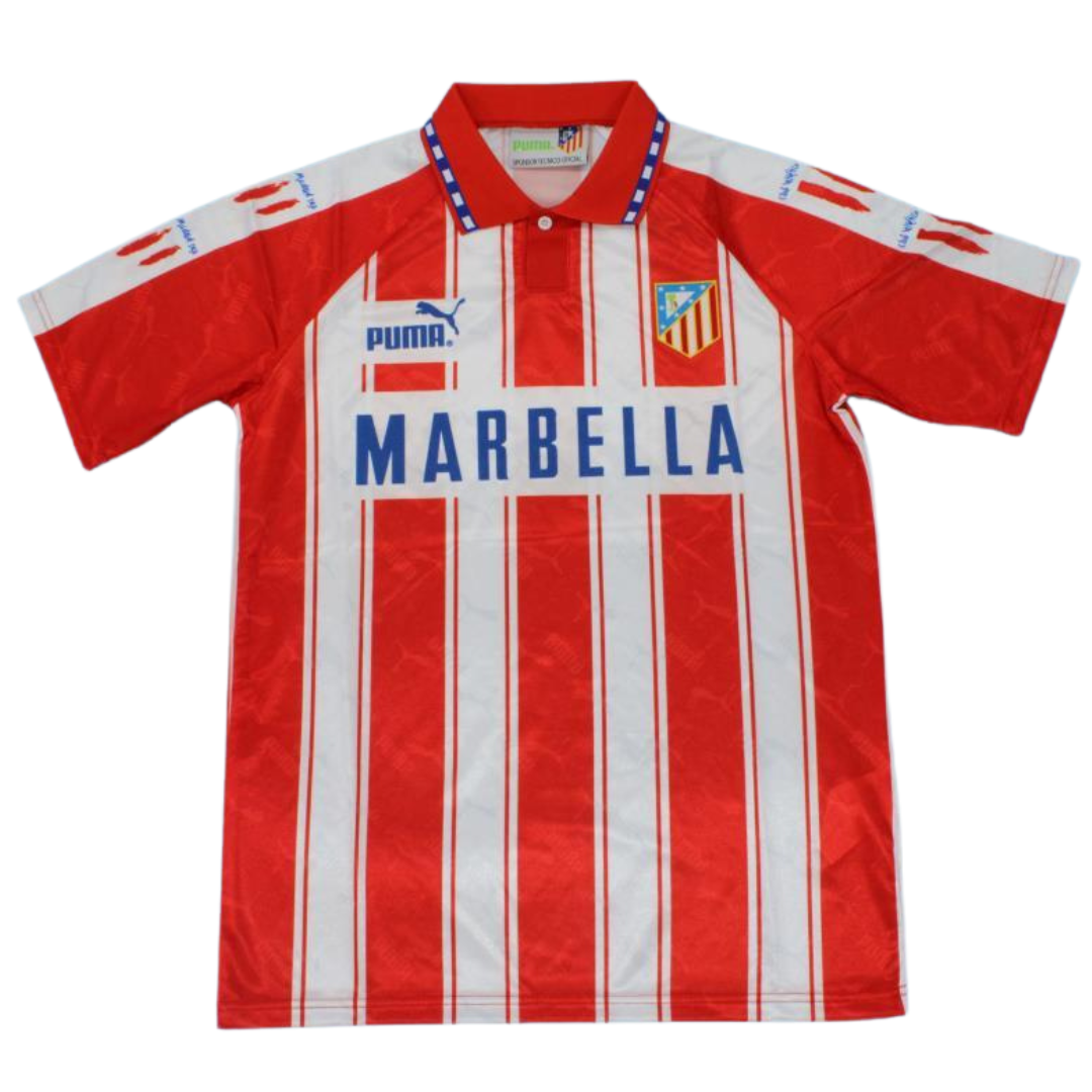 Camisa Atlético de Madrid Home 94/95 - Versão Retrô "Pantic'" Nº 10