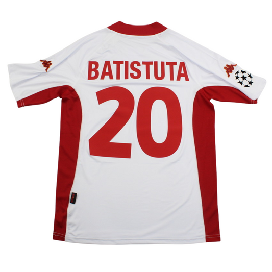 Camisa Retrô Roma Away UCL Versão 01/02 "Batistuta" N°.20