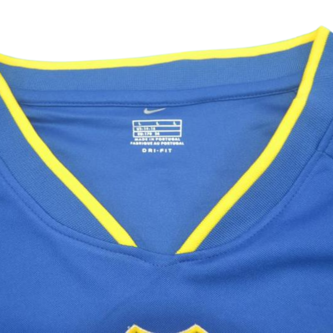 Camisa Boca Juniors Home 2002 - Versão Retrô "Roman" N° 10