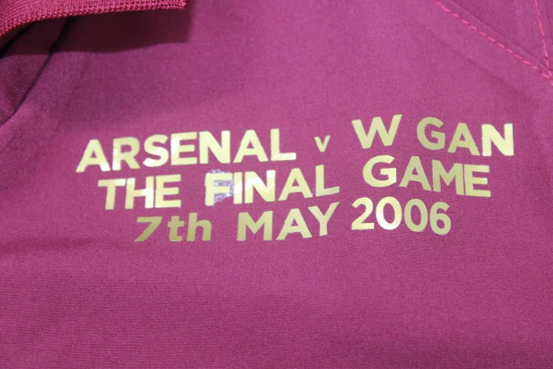 Camisa Arsenal Manga Longa Home 05/06 - Versão Retrô