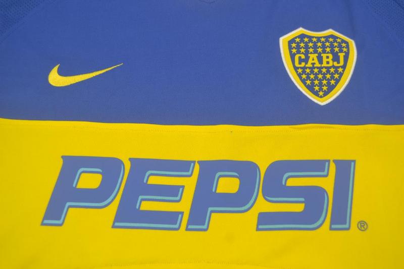 Camisa Boca Juniors Home 03/04 - Versão Retrô