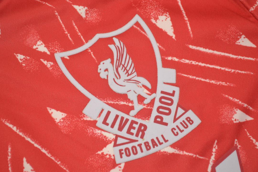 Camisa Liverpool Home 89/91 - Versão Retrô Nº 4