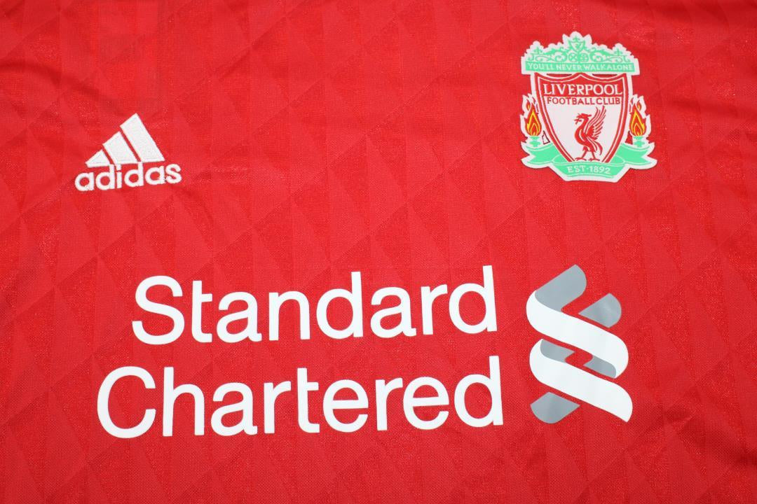 Camisa Liverpool Manga Longa 10/12 - Versão Retrô