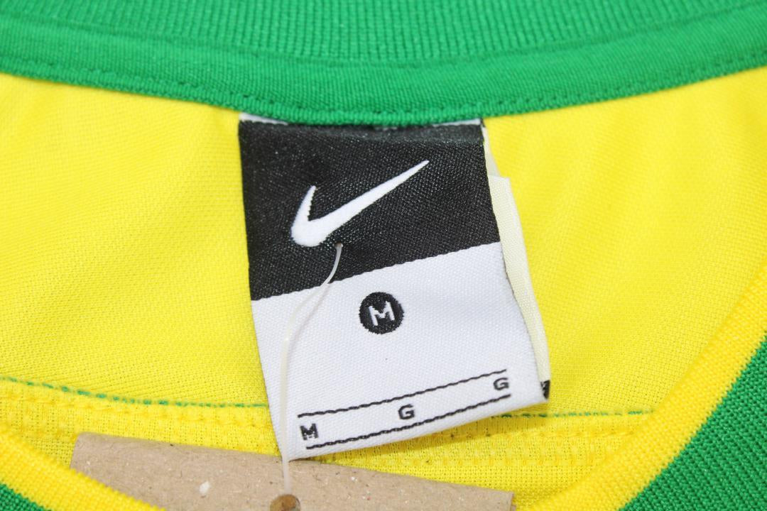Camisa Brasil Manga Longa Home 1998 - Versão Retrô