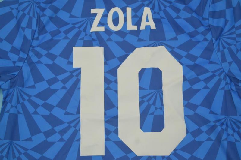 Camisa Retrô Napoli Home 91/93 "Zola" N°.10