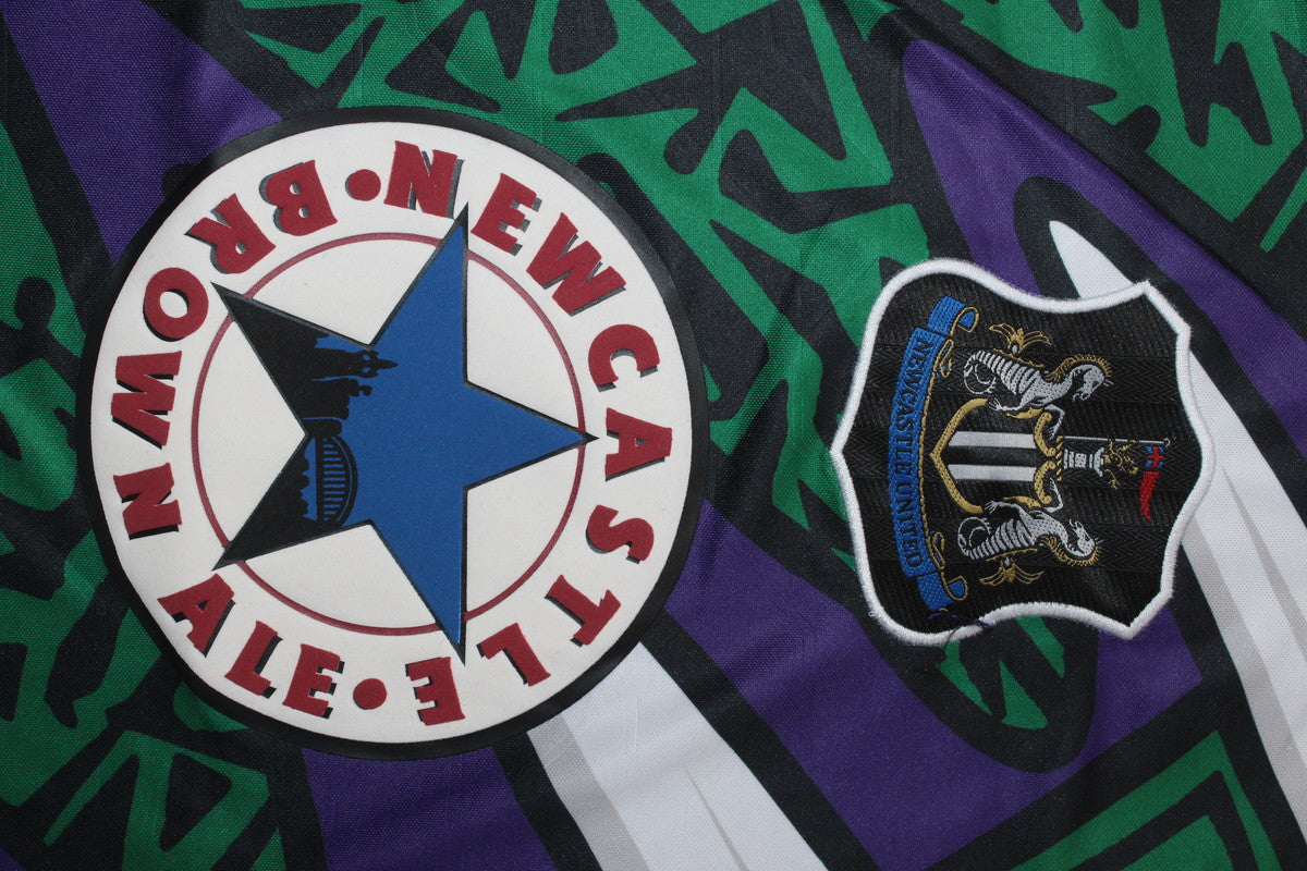 Camisa Newcastle United Manga Longa 95/96 - Versão Retrô