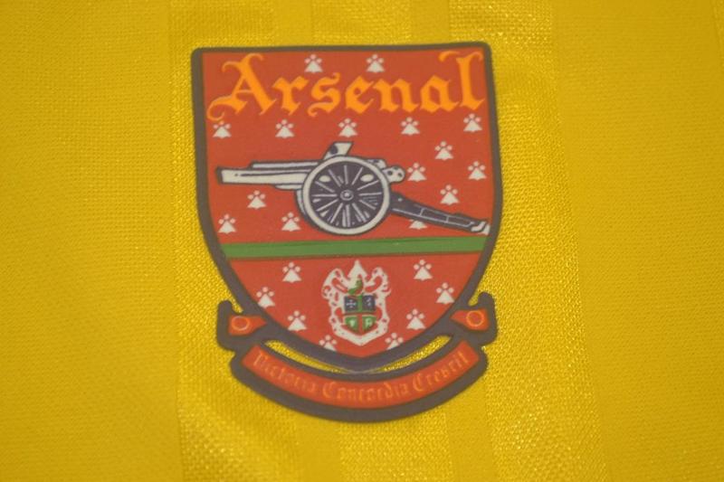 Camisa Arsenal Away 93/94 - Versão Retrô "Wright" Nº 8