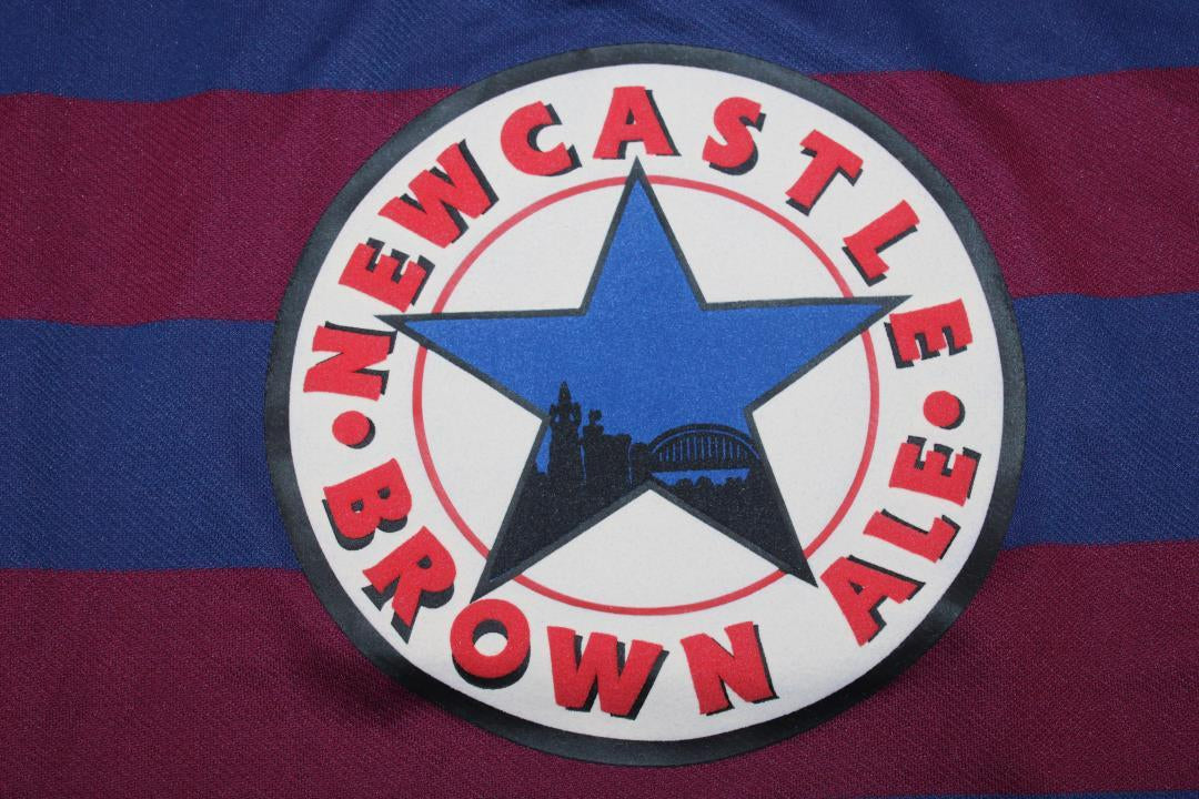 Camisa Newcastle United Manga Longa 95/96 - Versão Retrô "Ginola" Nº 14
