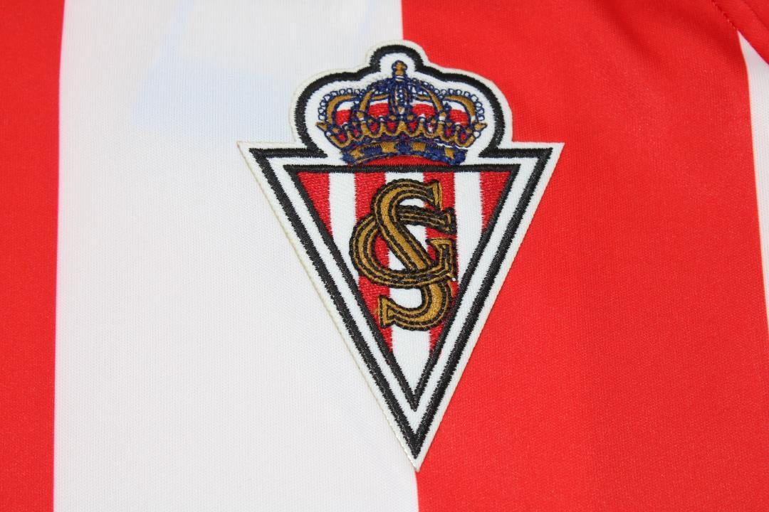Camisa Real Sporting de Gijón Home 86/87 - Versão Retrô Nº 9