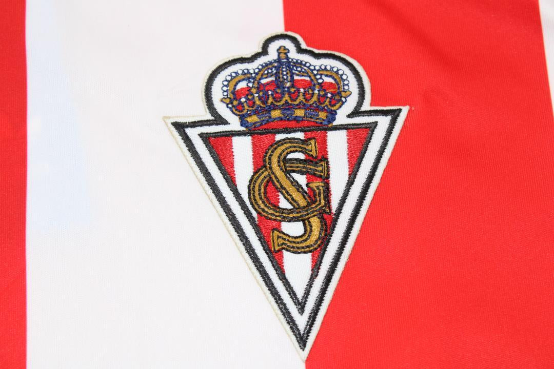 Camisa Real Sporting de Gijón Home 85/86 - Versão Retrô