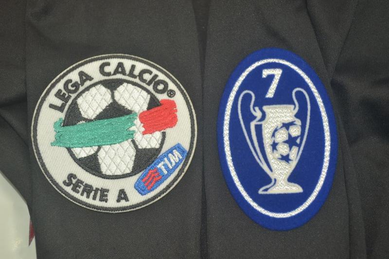 Camisa Milan Manga Longa 09/10 - Versão Retrô "Maldini" Nº 3