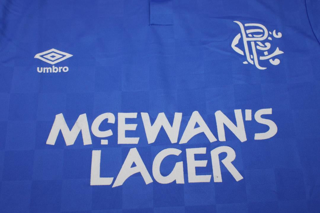 Camisa Rangers Home 87/90 - Versão Retrô