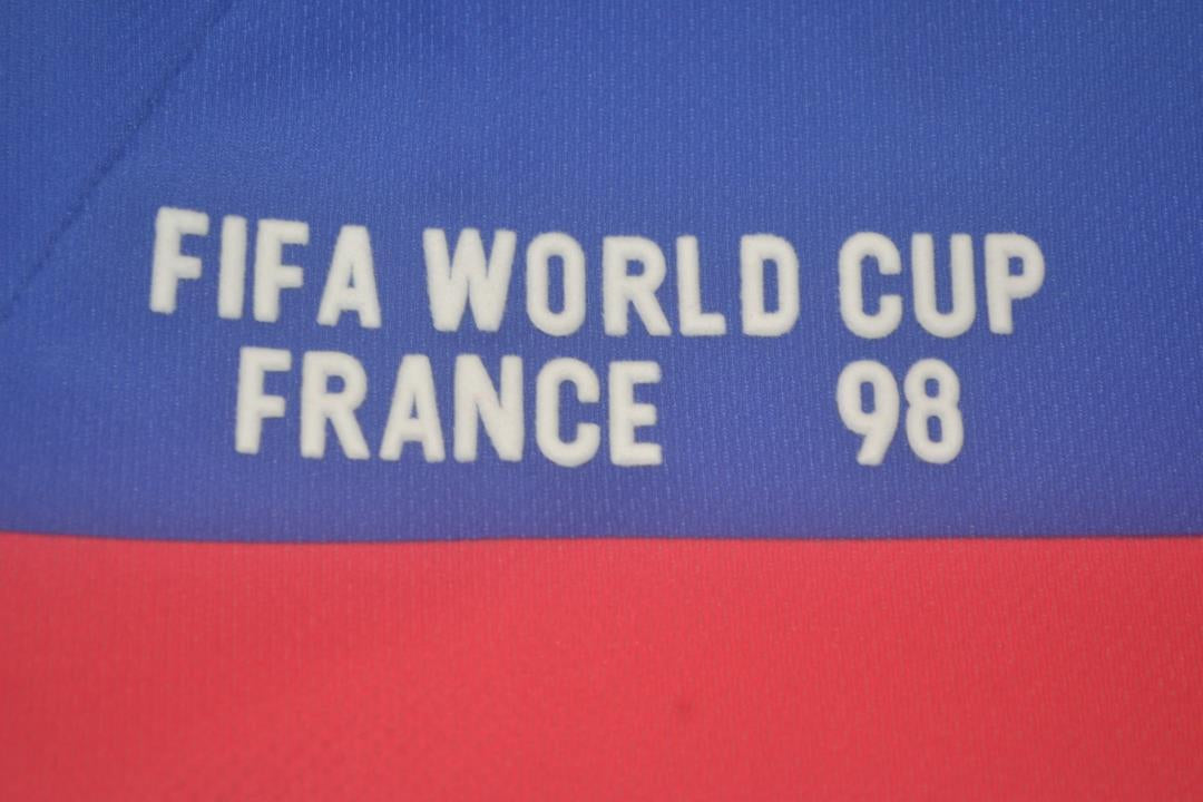 Camisa França Manga Longa 1998 - Versão Retrô "Zidane" Nº 10