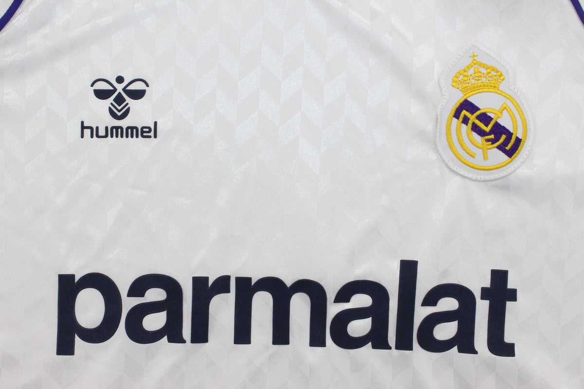 Camisa Real Madrid Home 86/87 - Versão Retrô