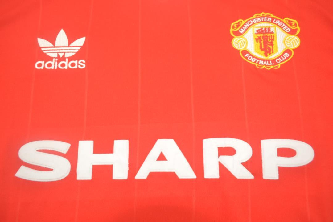 Camisa Manchester United Home 82/84- Versão Retrô  Nº 9