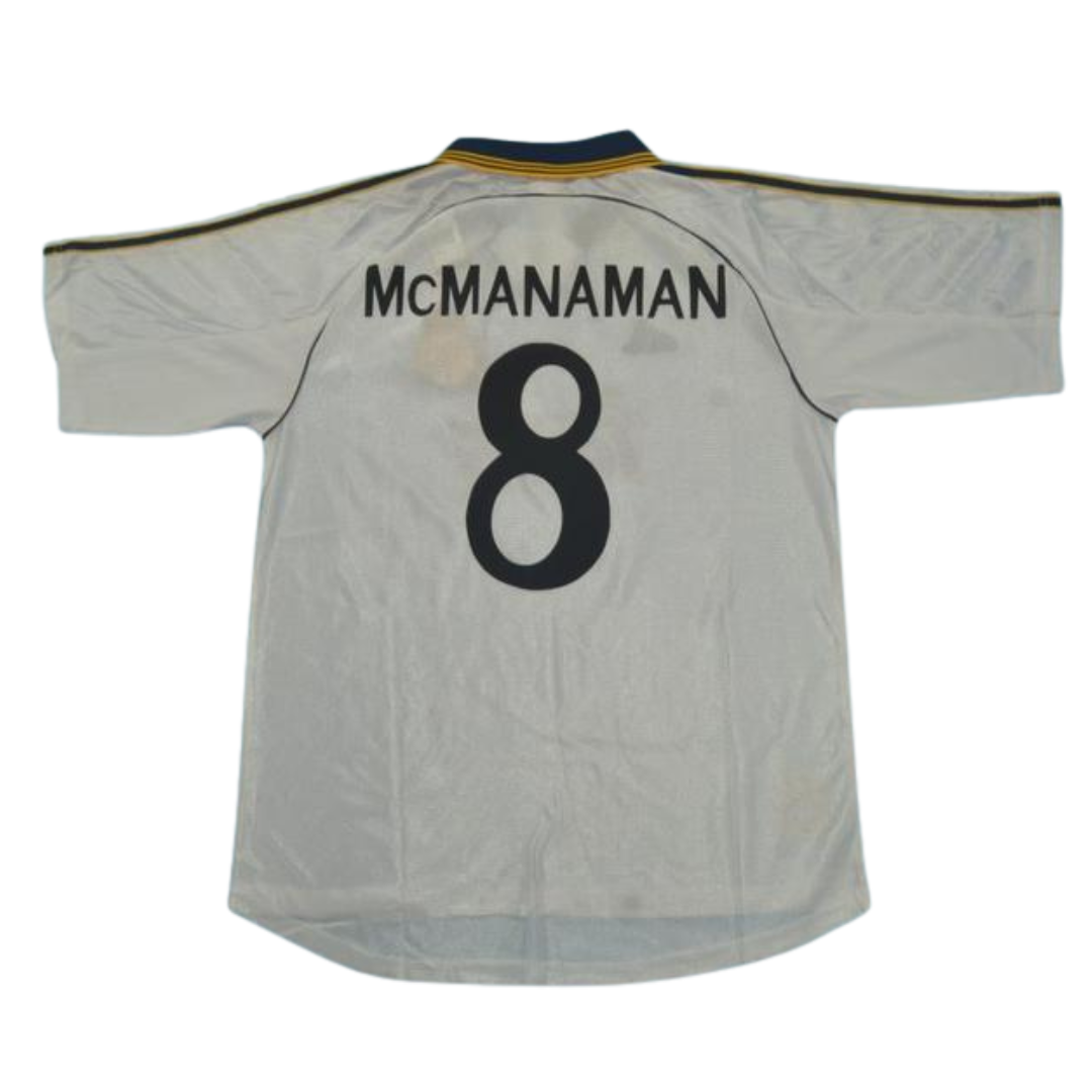 Camisa Real Madrid Home 98/00 - Versão Retrô "McManaman" Nº 8