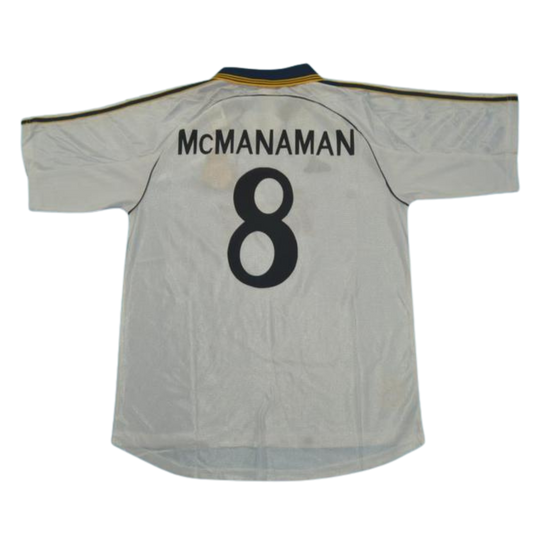 Camisa Real Madrid Home 98/00 - Versão Retrô "McManaman" Nº 8