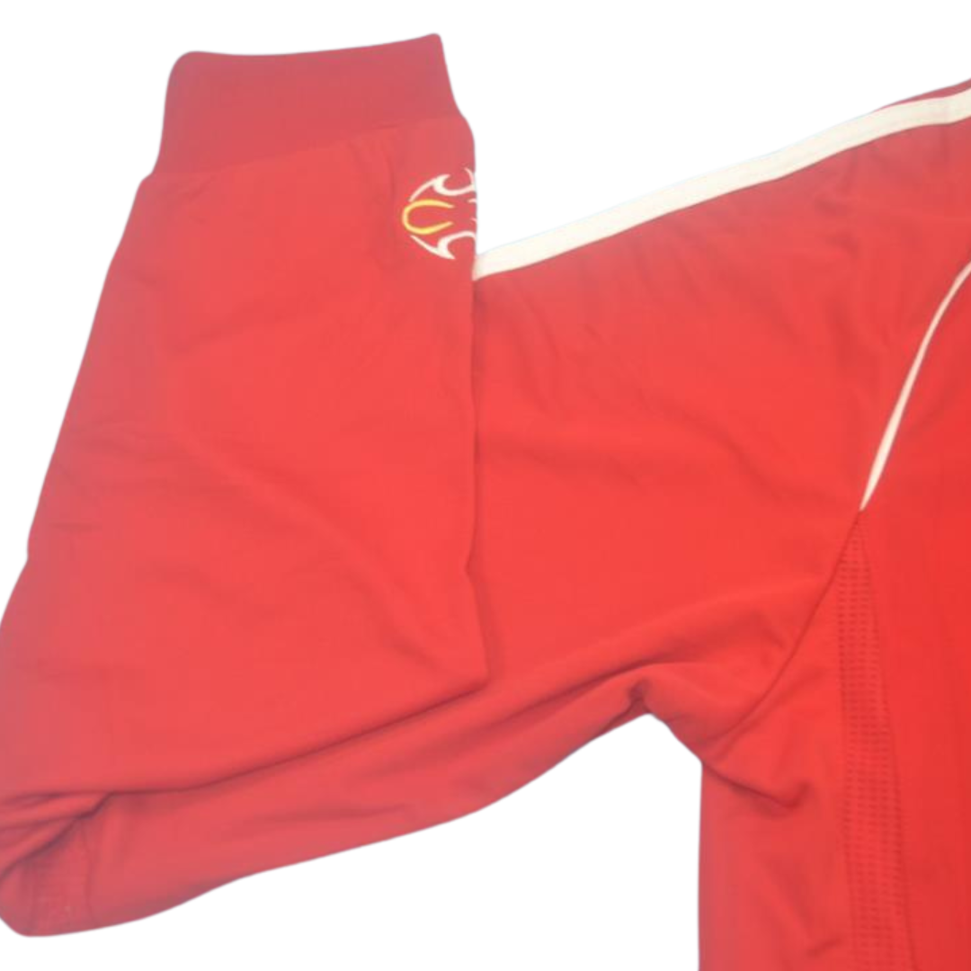 Camisa Liverpool Manga Longa 06/07 - Versão Retrô "Gerrard" Nº 8
