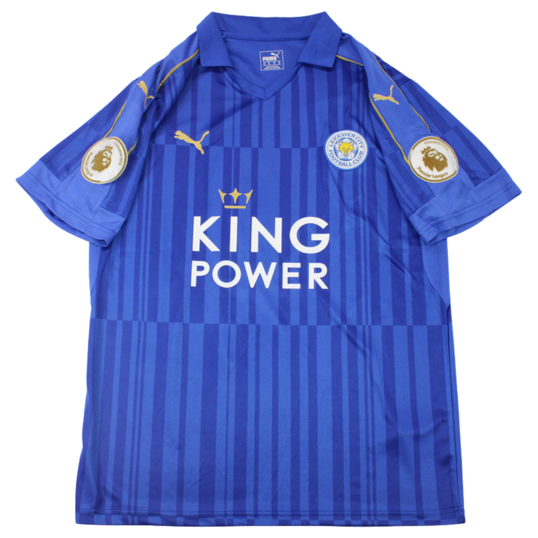Camisa Leicester City Home 16/17 - Versão Retrô "Vardy" Nº 9