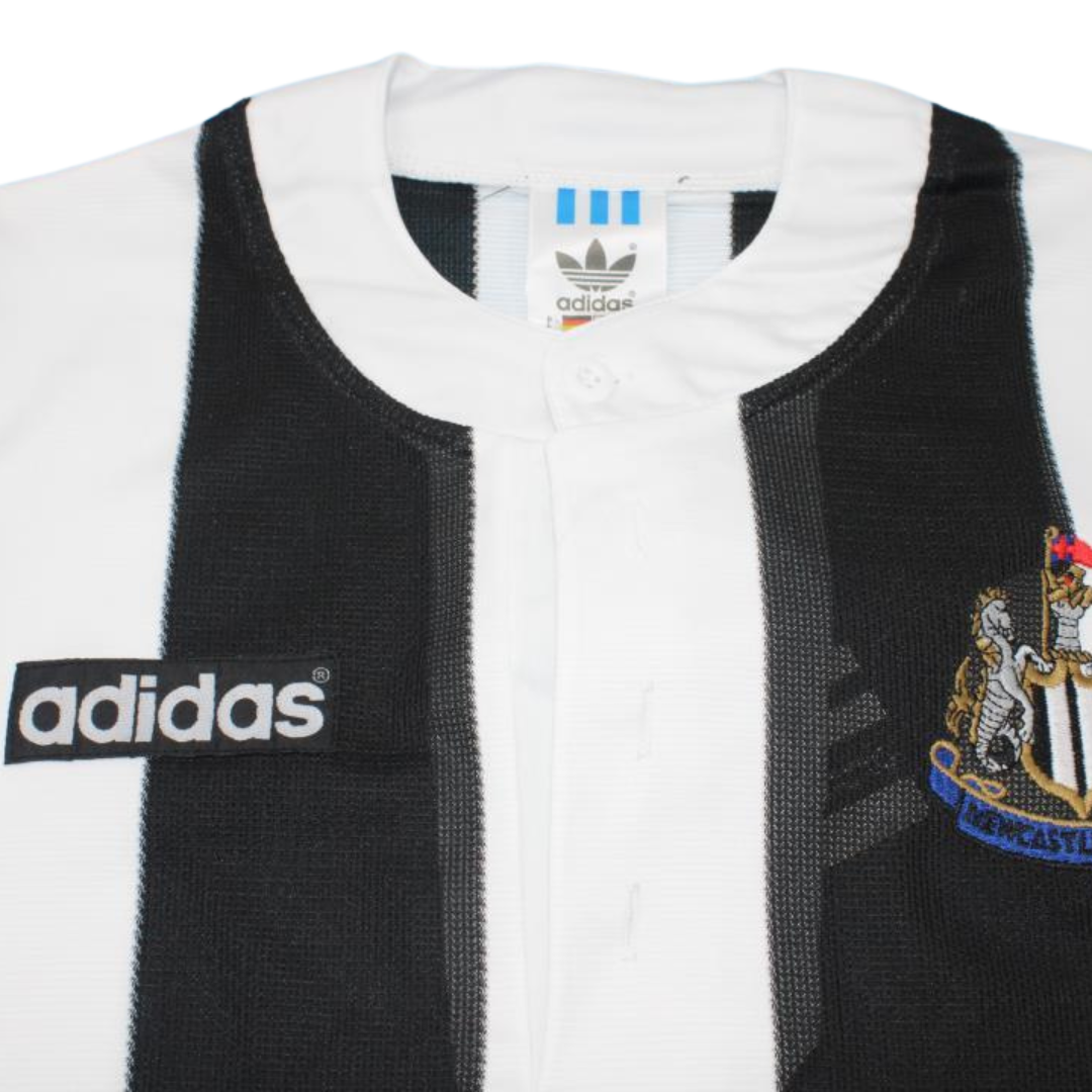 Camisa Newcastle United Manga Longa Home 95/96 - Versão Retrô