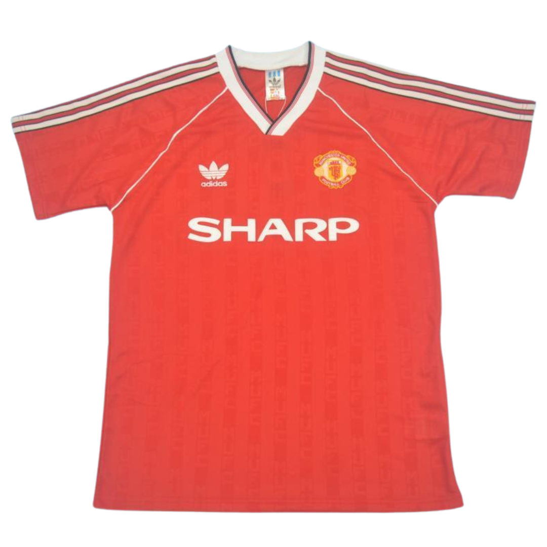 Camisa Manchester United Home 88/90 - Versão Retrô