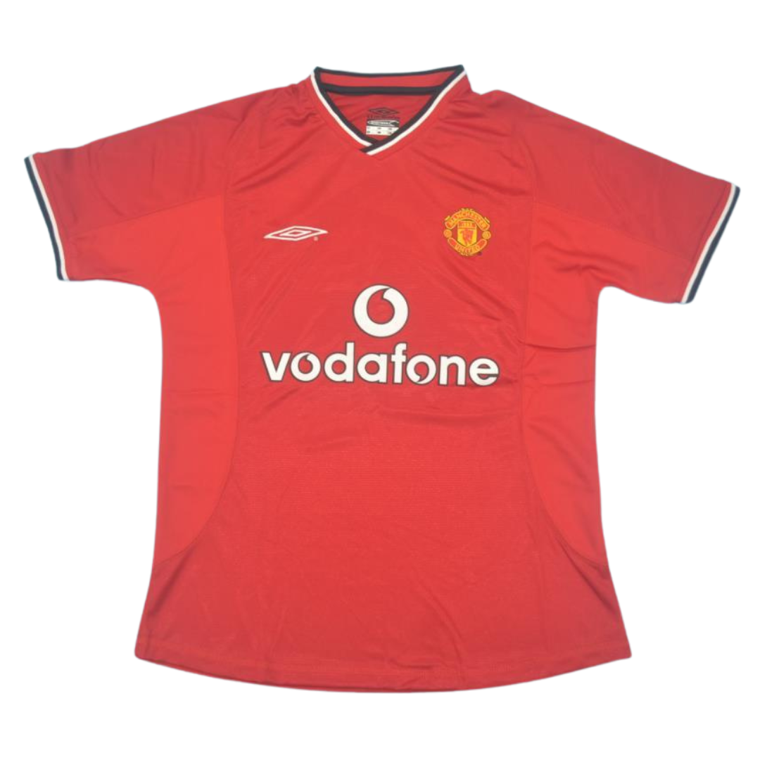 Camisa Manchester United Home 00/02 - Versão Retrô