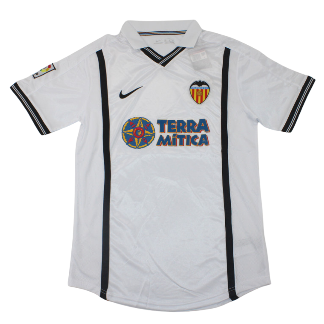 Camisa Valencia Home 00/01 - Versão Retrô