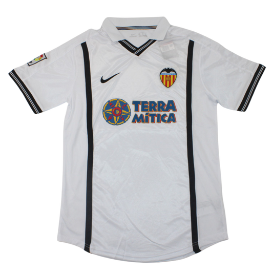 Camisa Valencia Home 00/01 - Versão Retrô