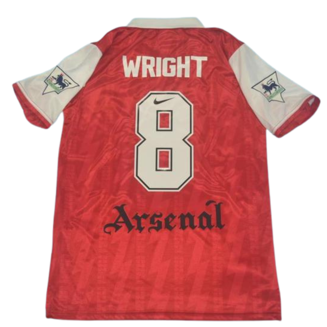 Camisa Arsenal Home 94/95 - Versão Retrô "Wright" Nº 8