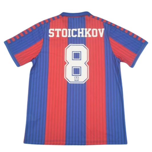 Camisa Barcelona Home 91/92 - Versão Retrô "Stoichkov" Nº 8