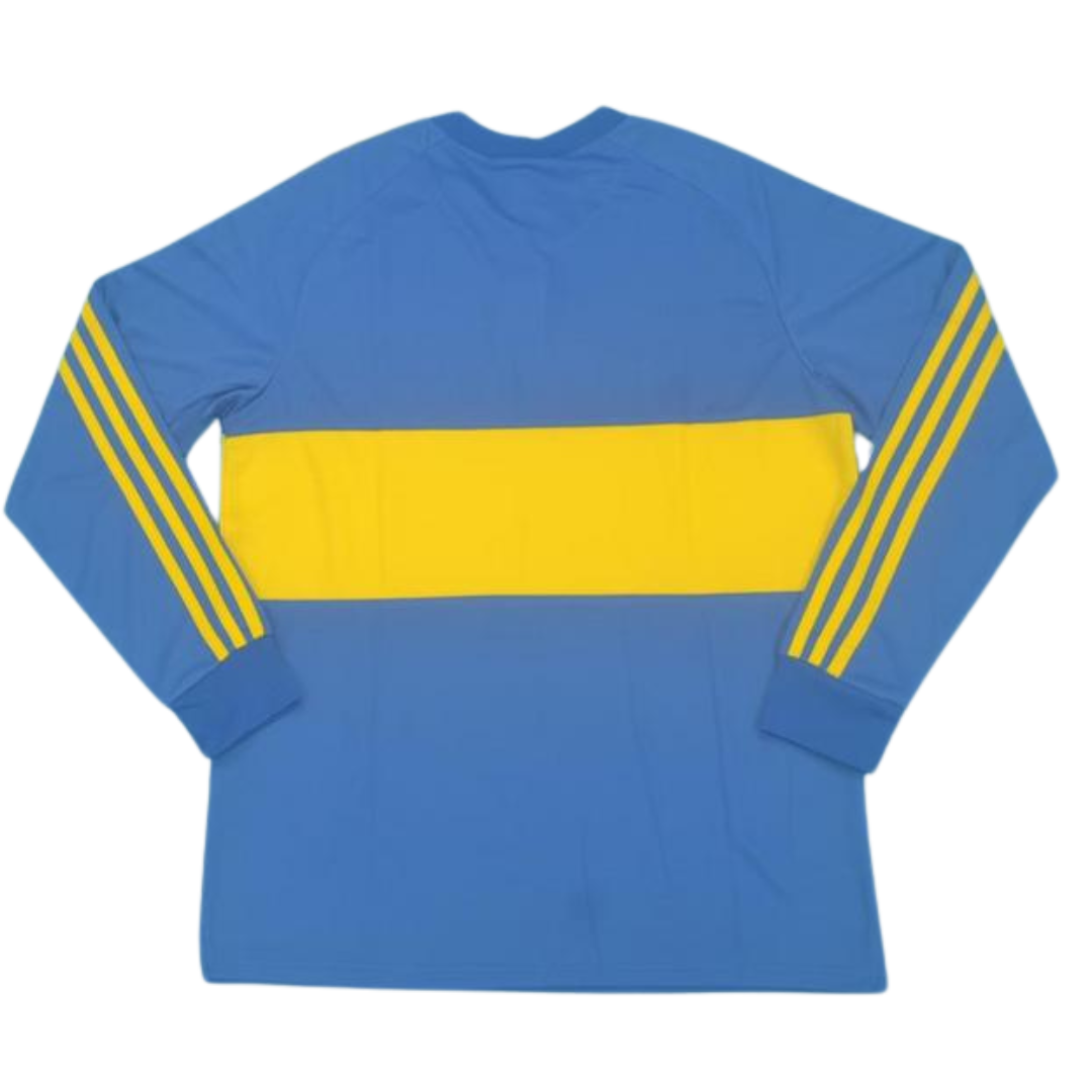 Camisa Boca Juniors Manga Longa Home 1981 - Versão Retrô
