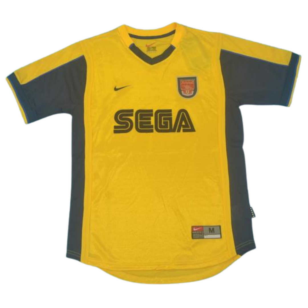 Camisa Arsenal Away 00/01 - Versão Retrô "Bergkamp" Nº 10