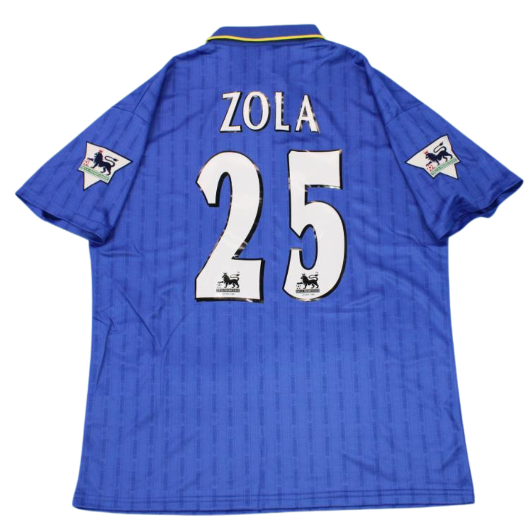Camisa Chelsea Home 95/97 - Versão Retrô "Zola" Nº 25