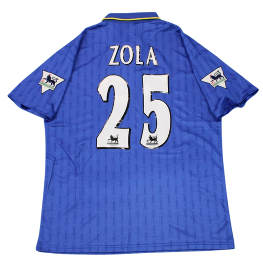 Camisa Chelsea Home 95/97 - Versão Retrô "Zola" Nº 25
