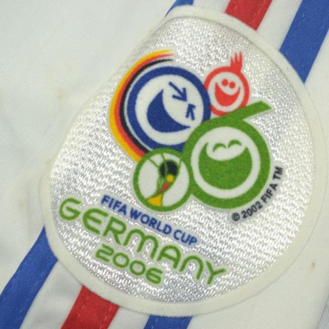 Camisa Retrô França Final Copa do Mundo Versão 2006 "Zidane" N°10