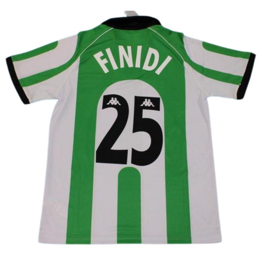 Camisa Real Betis Home 98/99 - Versão Retrô "Finidi" Nº 25