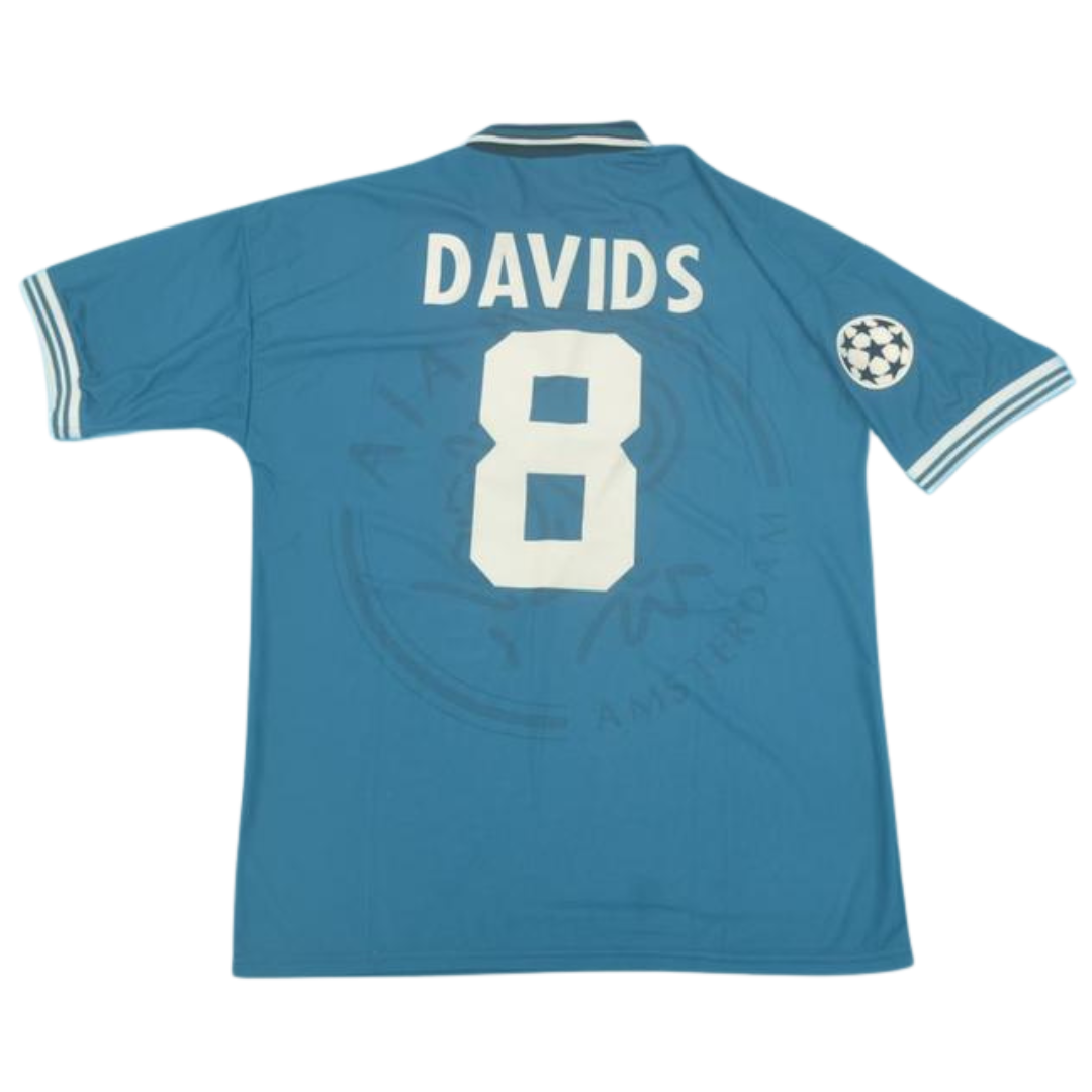 Camisa Ajax Away 95/96 - Versão Retrô "Davids" Nº 8