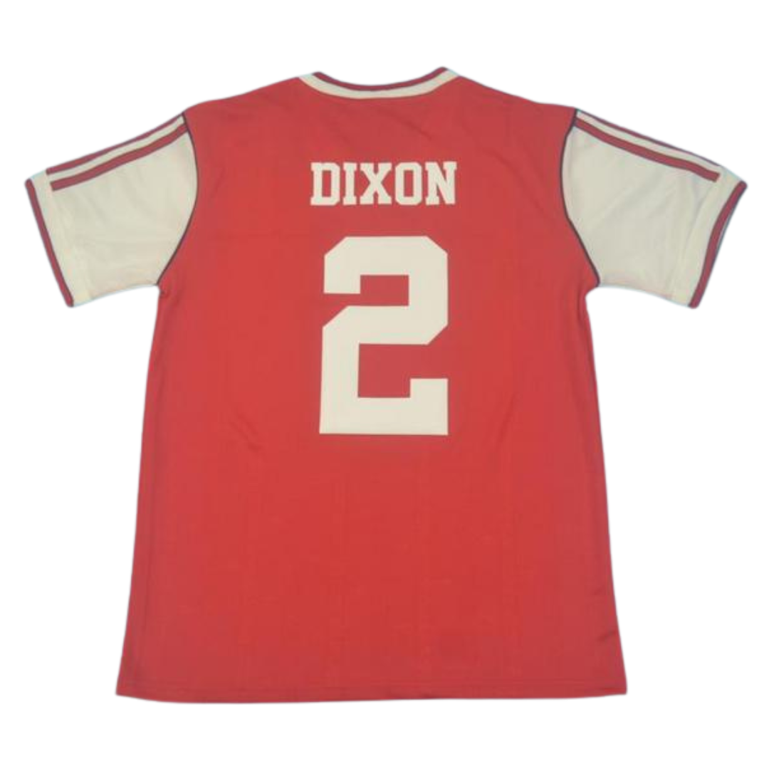 Camisa Arsenal Home 86/88 - Versão Retrô "Dixon" Nº 2